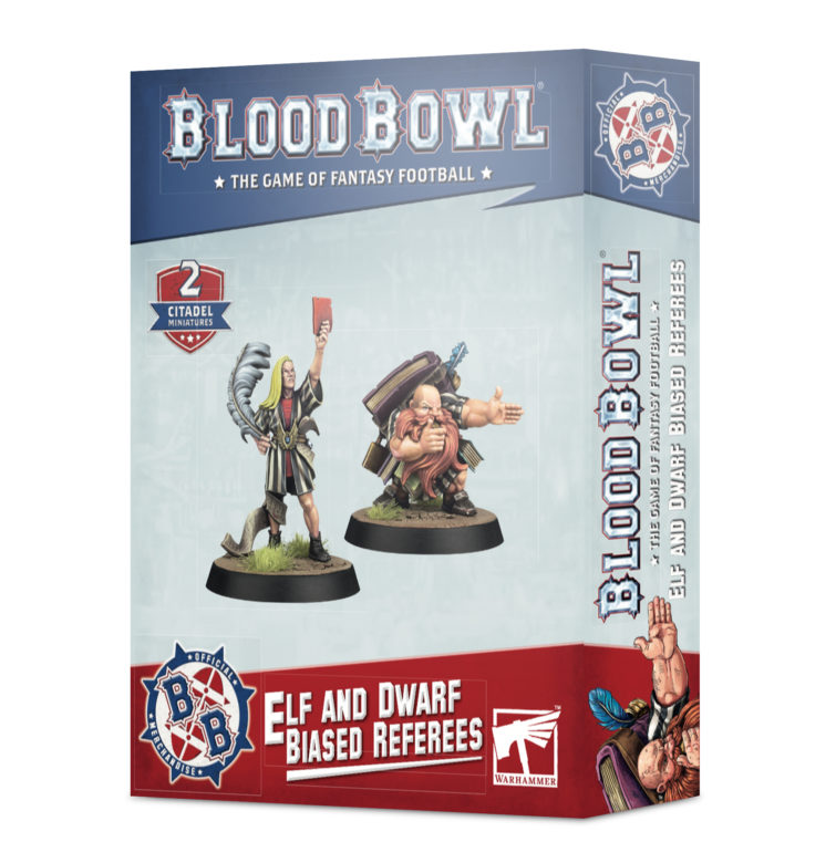 Blood Bowl Elf and Dwarf Biased Referees